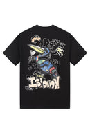 Black Label Kids 'Island' T-Shirt (Black) - FRESH N FITTED