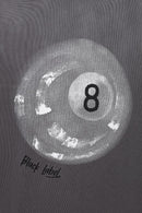 Black Label '8 Ball' Premium T-Shirt (Grey Wash) BL2003 - FRESH N FITTED