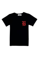 Black Label Kids 'BL Bling' T-Shirt (Black/Red) - FRESH N FITTED