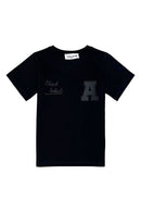 Black Label Kids 'LA DEPT' T-Shirt (Black/Black) - FRESH N FITTED