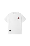 Black Label 'Fighting Duck' T-Shirt (White) 525 - FRESH N FITTED
