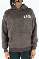 Rebel Minds 'Cash Flow' Hoodie (Rust) 152-347