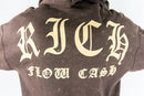 Rebel Minds 'Cash Flow' Hoodie (Rust) 152-347