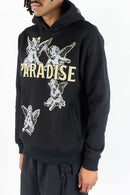 Rebel Minds 'Paradise' Hoodie (Black) 152-333