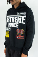 Rebel Minds 'Extreme Race' Hoodie (Black) 152-344