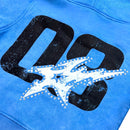 Elite Denim Kids 'Vivid' Rhinestone Pearls Hoodie (Blue) 4318-JR