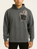 Rebel Minds 'Faith Over Fear' Hoodie (Charcoal) 152-332