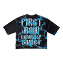 First Row ‘Heavenly Bodies' Cropped T-Shirt (Black) FRM1018A - FRESH N FITTED