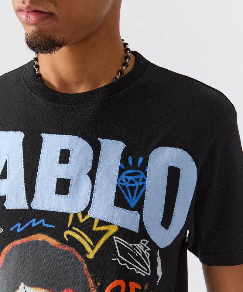 Reason 'Pablo' Tee (Black) RR5-018