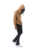 DARKAGES 'Loyalty' Zip Up Hoodie (Timber) DA7014-TIM - FRESH N FITTED