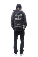 DARKAGES 'Loyalty' Zip Up Hoodie (Dk.Grey) DA7014-DGY