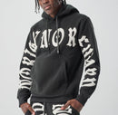 Spark 'No Risk No Reward' Hoodie (Black/White) S5201