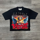 BKYS KIDS 'Saint Boys' Cropped Rhinestone T-Shirt (Black) T1448 - FRESH N FITTED