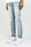 Roar Denim 'Basic' Slim Straight Denim (Lt. Sand Blue) A00-43410 - FRESH N FITTED