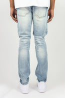Roar Denim 'Basic' Slim Straight Denim (Lt. Sand Blue) A00-43410 - FRESH N FITTED