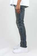 Roar Denim 'R&R' Slim Straight Denim In Dark Vintage