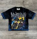 BKYS 'Destiny' Cropped Rhinestone T-Shirt (Black) T1447 - FRESH N FITTED