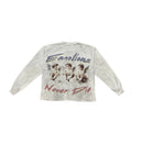 Mixed Emotion 'Triplets' L/S Shirt (White)