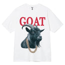 3Forty Inc. 'Goat' T-Shirt (White) A378 - FRESH N FITTED