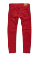 Jordan Craig Collins Denim W/ Shreds (Red) JC990R - FRESH N FITTED