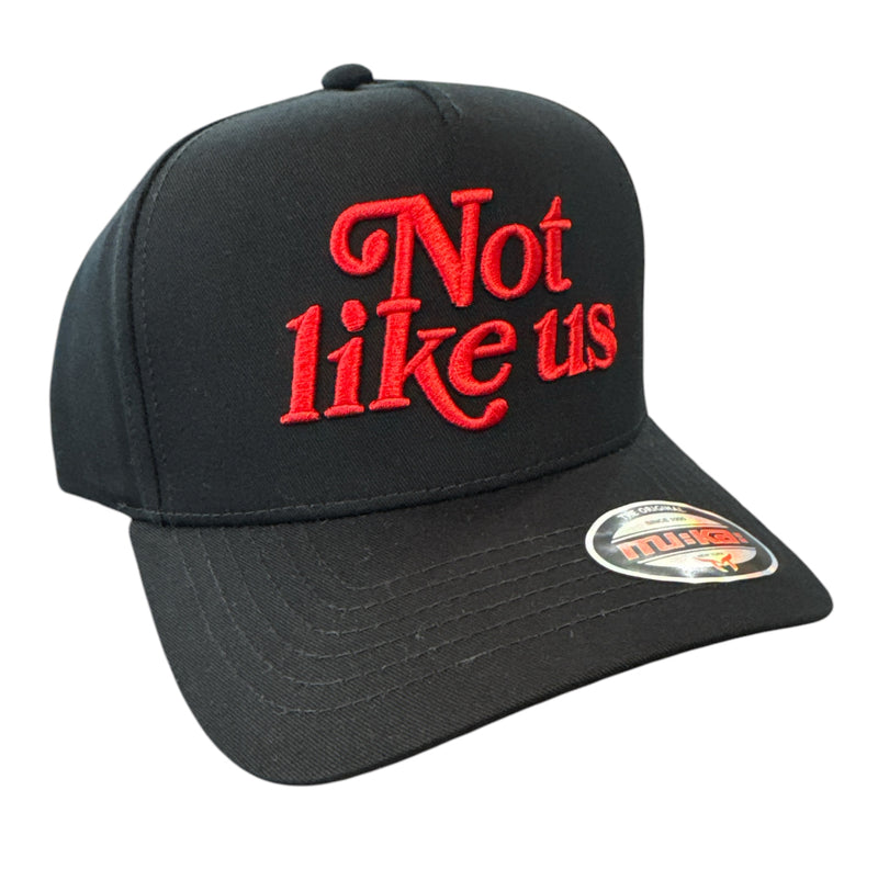 MUKA 'Not Like Us' Snapback Hat (Black) S4470