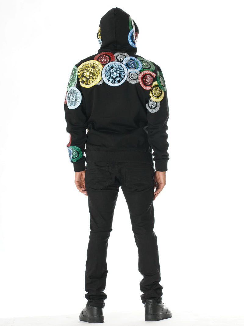 Makobi 'Aryeh' Hoodie (Black) M4660 - FRESH N FITTED