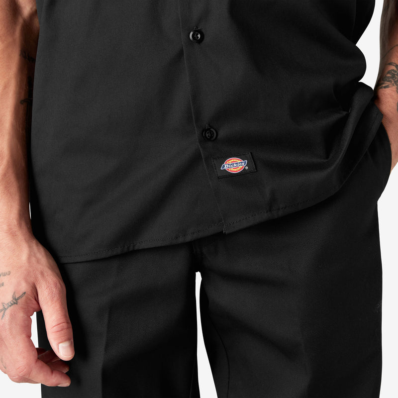 Dickies Men's SS Work Shirt (Black) 1574BK - Fresh N Fitted Inc