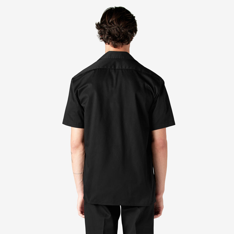 Dickies Men's SS Work Shirt (Black) 1574BK - Fresh N Fitted Inc