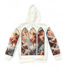 Black Pike Kids 'Renaissance' Tapestry Hoodie (Natural) FB2537SK