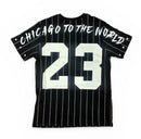 SD SPORT 'Chicago' Short Sleeve T-Shirt (Black) SM5112CH - FRESH N FITTED