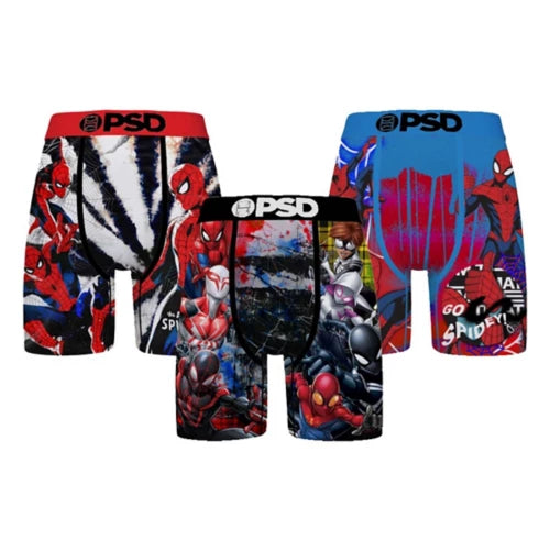 PSD 'Spider-Man 3PK' Boxers - FRESH N FITTED
