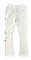 Highly Undrtd 'Given' Stacked Joggers (Cloud) UF5201