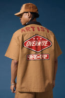 Jordan Craig 'The Re-Up Mechanic' Button Up Shirt (Wheat) 2058 - FRESH N FITTED