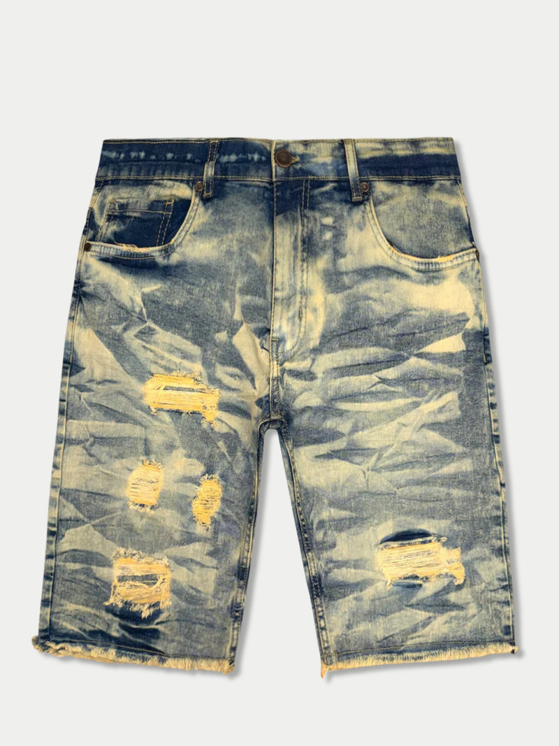 Evolution Kids 'Wild Tiger' Denim Shorts EV-22278K (Ice Tint)