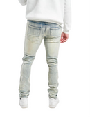 Spark Slim Fit Stretch Denim (Tint) S4405 - FRESH N FITTED