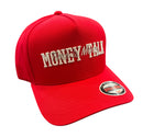 Muka 'Money Talk' Snapback Hat (Red) S4431 - FRESH N FITTED