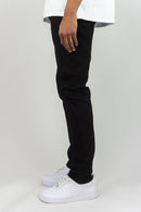 Roar Denim 'Basic' Slim Straight Denim in Jet Black