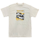 Beige T-shirt with Car. By Fresh N Fitted