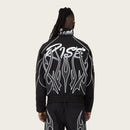 Smoke Rise 'Racing Gear Shift' Windbreaker Jacket (Black) WW26S486