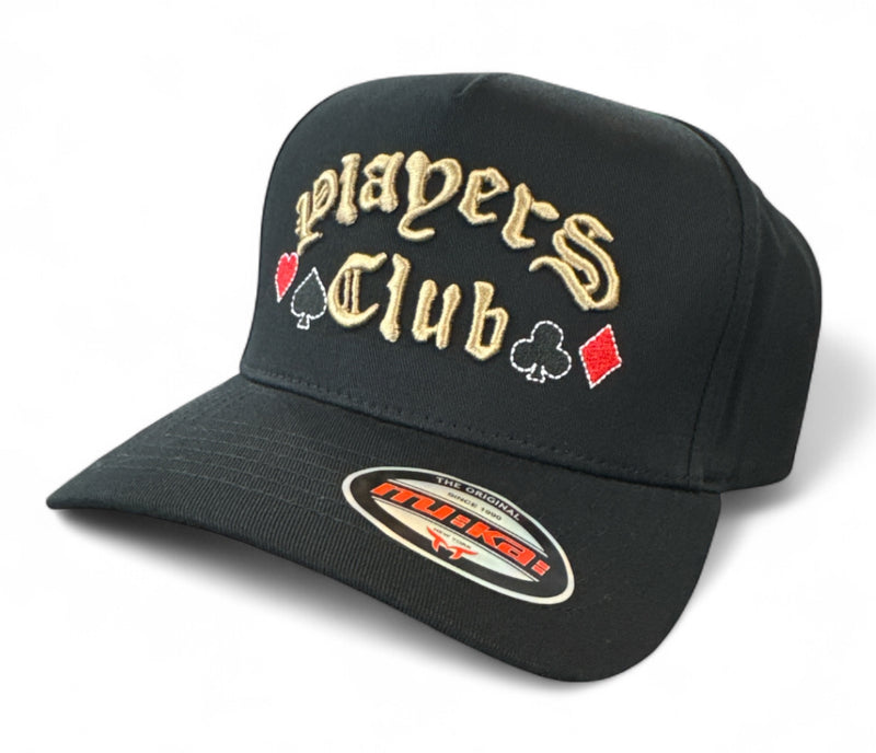 MUKA 'Players Club' Snapback Hat (Black) S4500