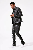 Ross - Thriller Cargo Stacked Pants (Black) JRF1121 - Fresh N Fitted Inc