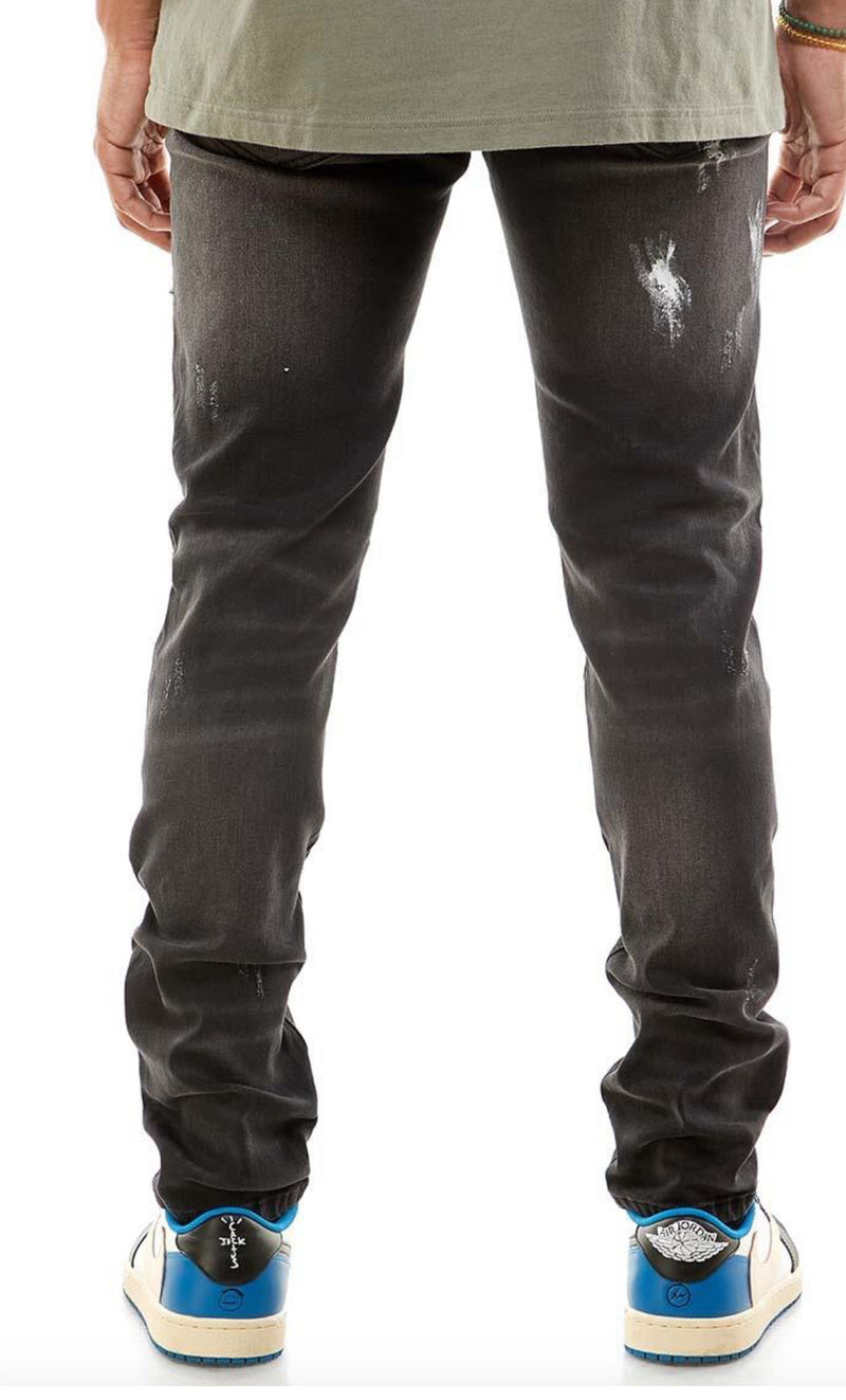 KDNK Plaid Denim (Black) KND4517 - FRESH N FITTED