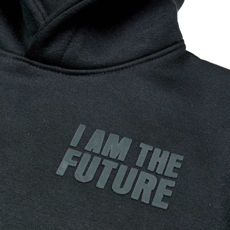 Elite Denim 'I Am The Future' Kids Hoodie (Black) 4257-JR - FRESH N FITTED