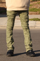 Makobi Kids 'Monogram' Denim (Olive) B1941 - Fresh N Fitted Inc
