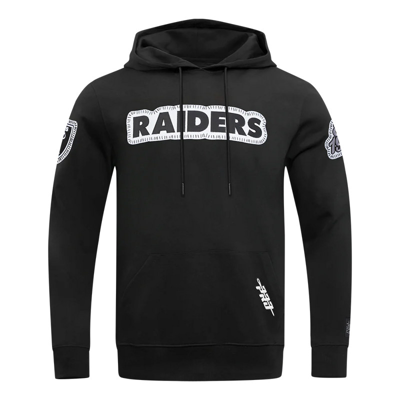 Las Vegas Raiders 'DIY Pick Stitch' Hoodie (Black) FOR5410560 - FRESH N FITTED