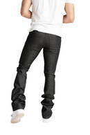 Taker 'Raw Fabric' Stack Denim (Raw Black) B2067 - FRESH N FITTED