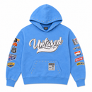 Elite Denim Kids 'Unfazed' Embellished Hoodie in Blue