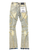 Concept LA 'Enzo' Stacked Jeans (Vintage Blue) J-044 - FRESH N FITTED