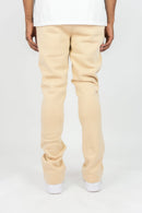 Rebel Minds Sweats Stacked Pants (Khaki) 100-475 - FRESH N FITTED