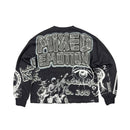 Mixed Emotion 'Astro' Long Sleeve Shirt in Black